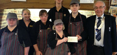 COT welcomes £500 donation from Society of Kent Golf Captains