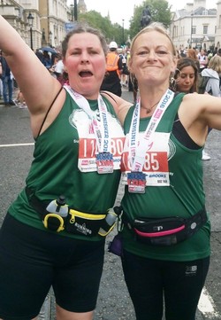 Four run and raise £400 for COT in the British 10k 2016